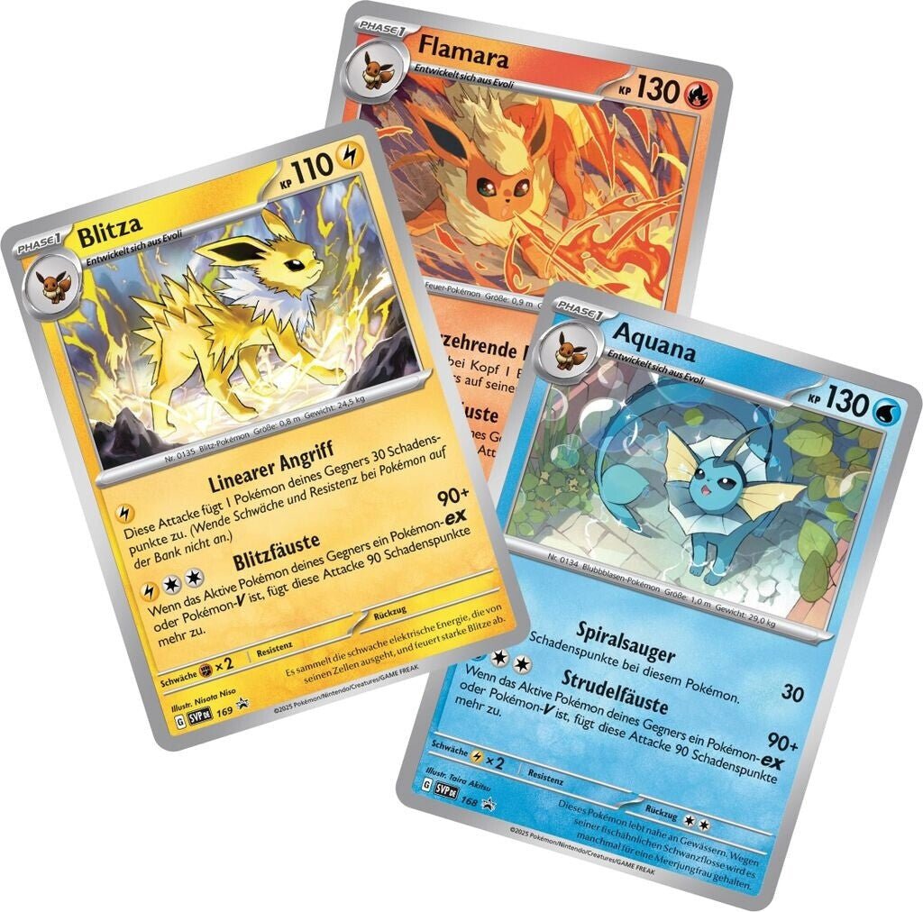 Pokémon - Prismatische Entwicklungen Poster Kollektion - DE - SparkLeaf TCG