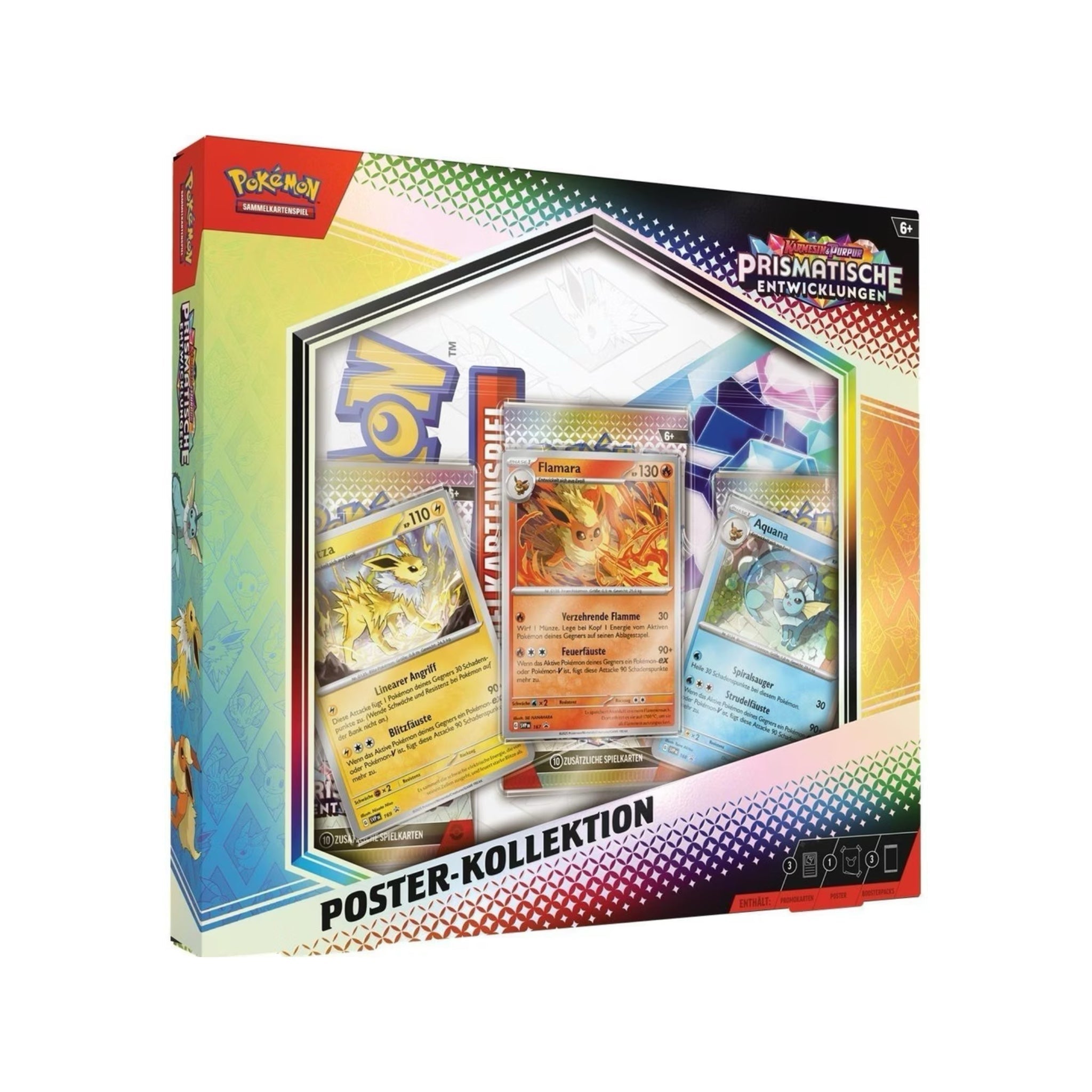 Pokémon - Prismatische Entwicklungen Poster Kollektion - DE - SparkLeaf TCG