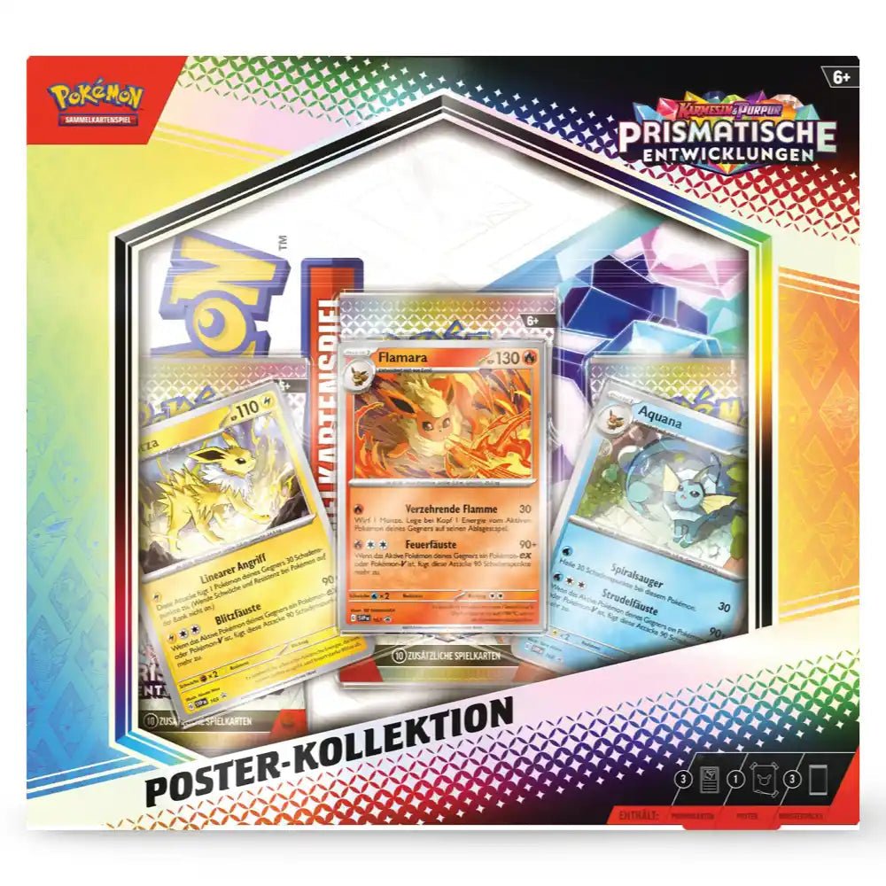 Pokémon - Prismatische Entwicklungen Poster Kollektion - DE - SparkLeaf TCG
