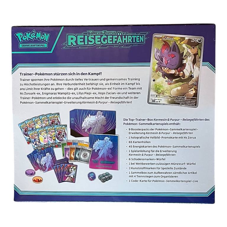 Pokémon - Reisegefährten Top Trainer Box (TTB) - DE - SparkLeaf TCG