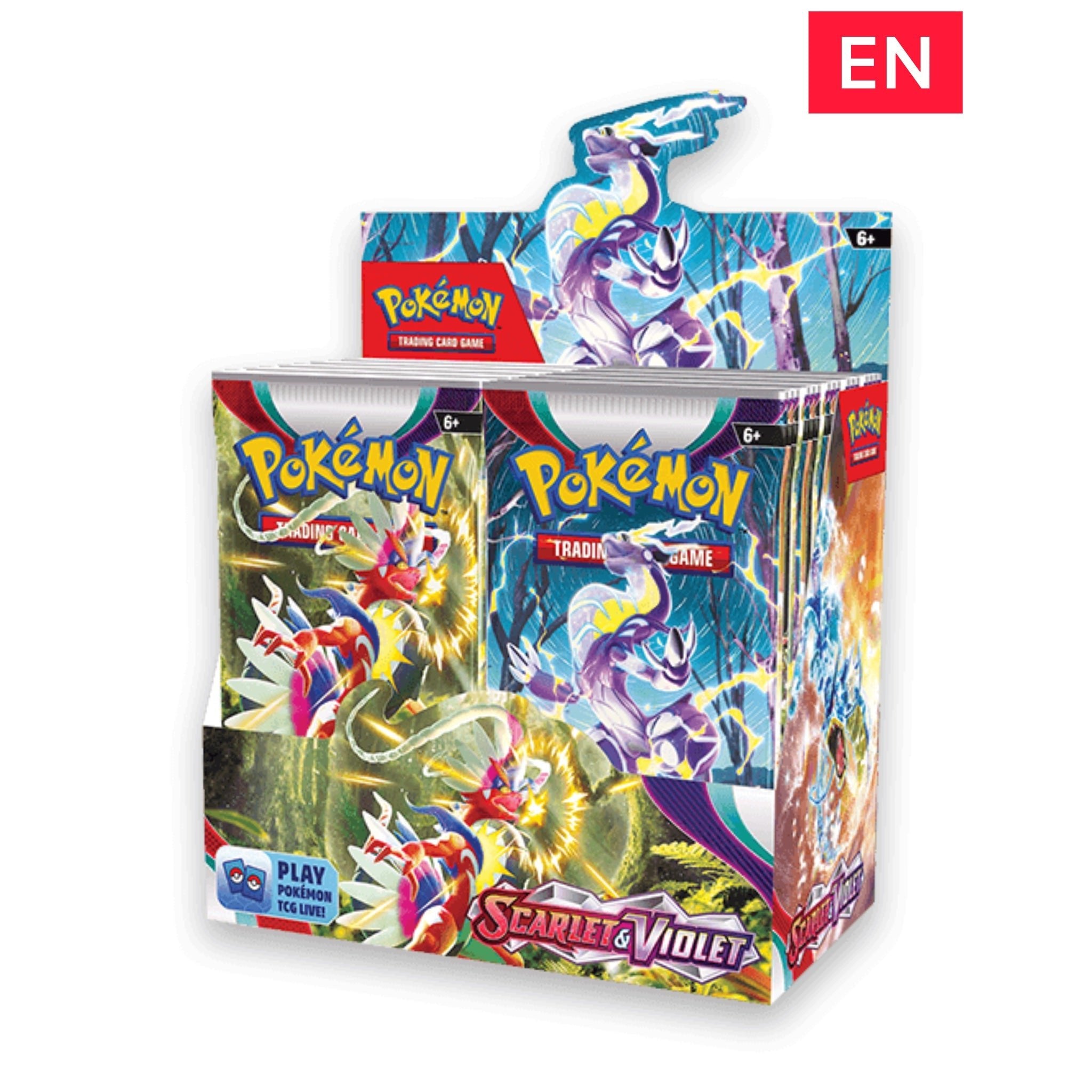Pokémon Scarlet & Violet Booster Display - EN - SparkLeaf TCG