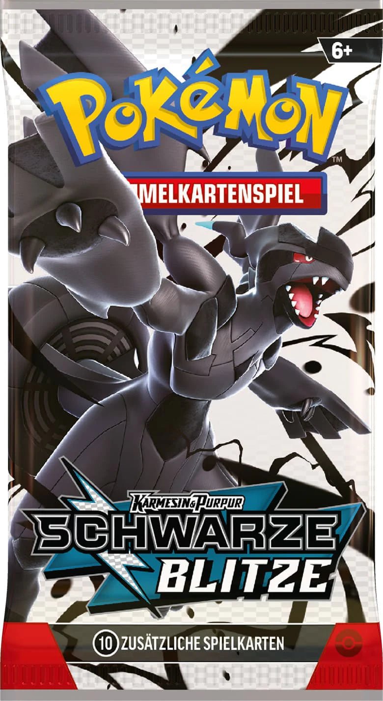 Pokémon - Schwarze Blitze Tech Sticker Kollektion - DE - SparkLeaf TCG