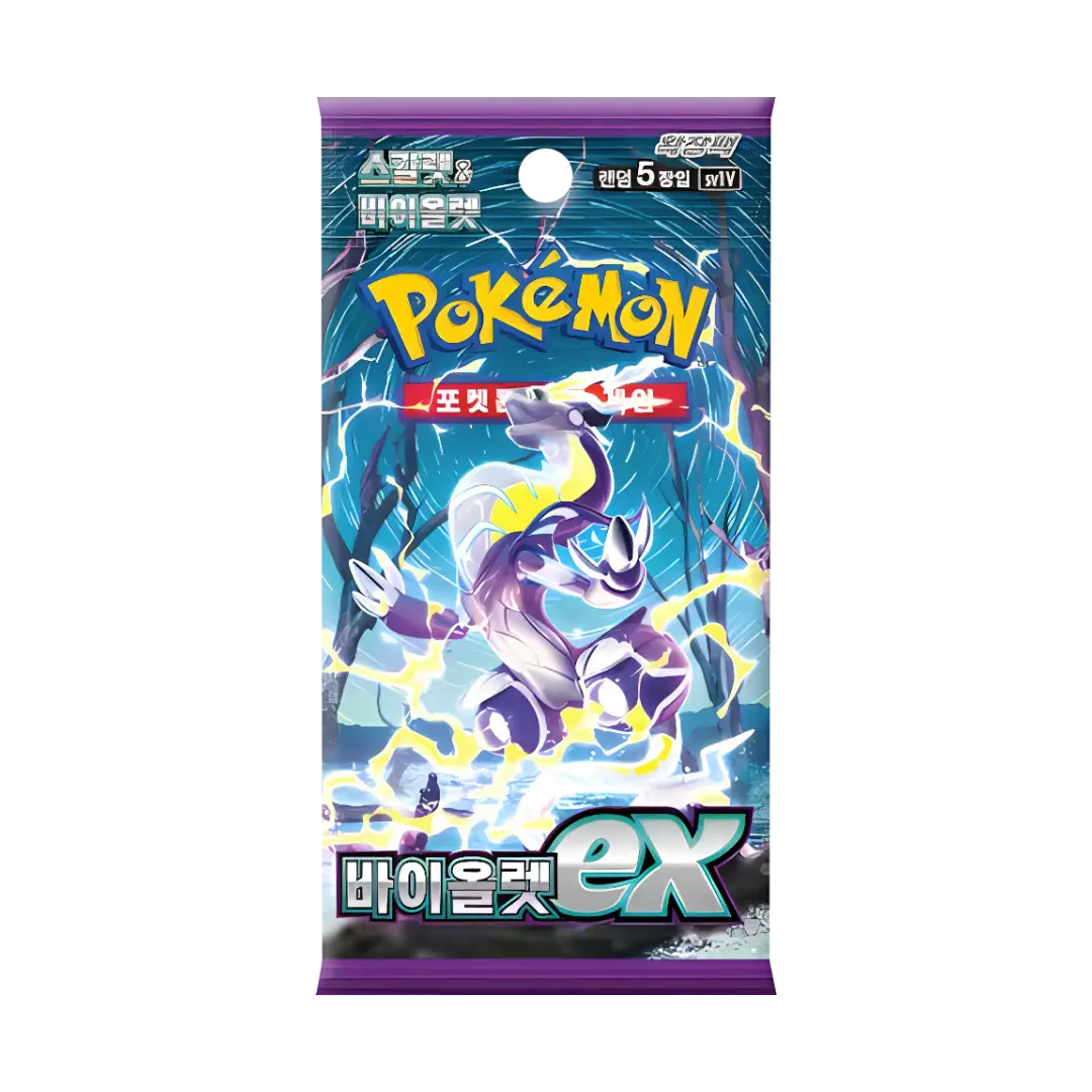 Pokémon Violet ex Booster Display Korean - SparkLeaf TCG