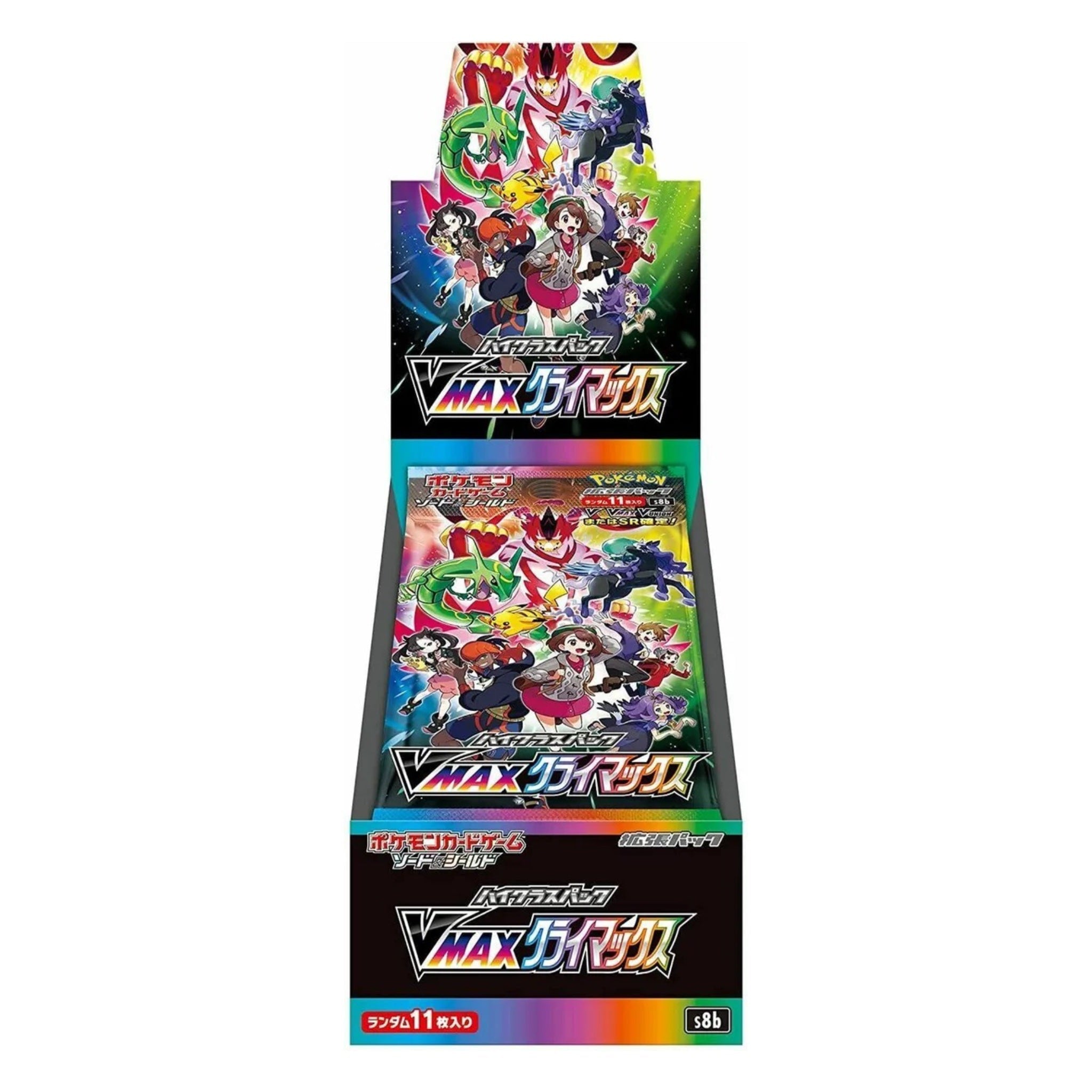 Pokémon VMAX Climax Booster Display Japanese - SparkLeaf TCG