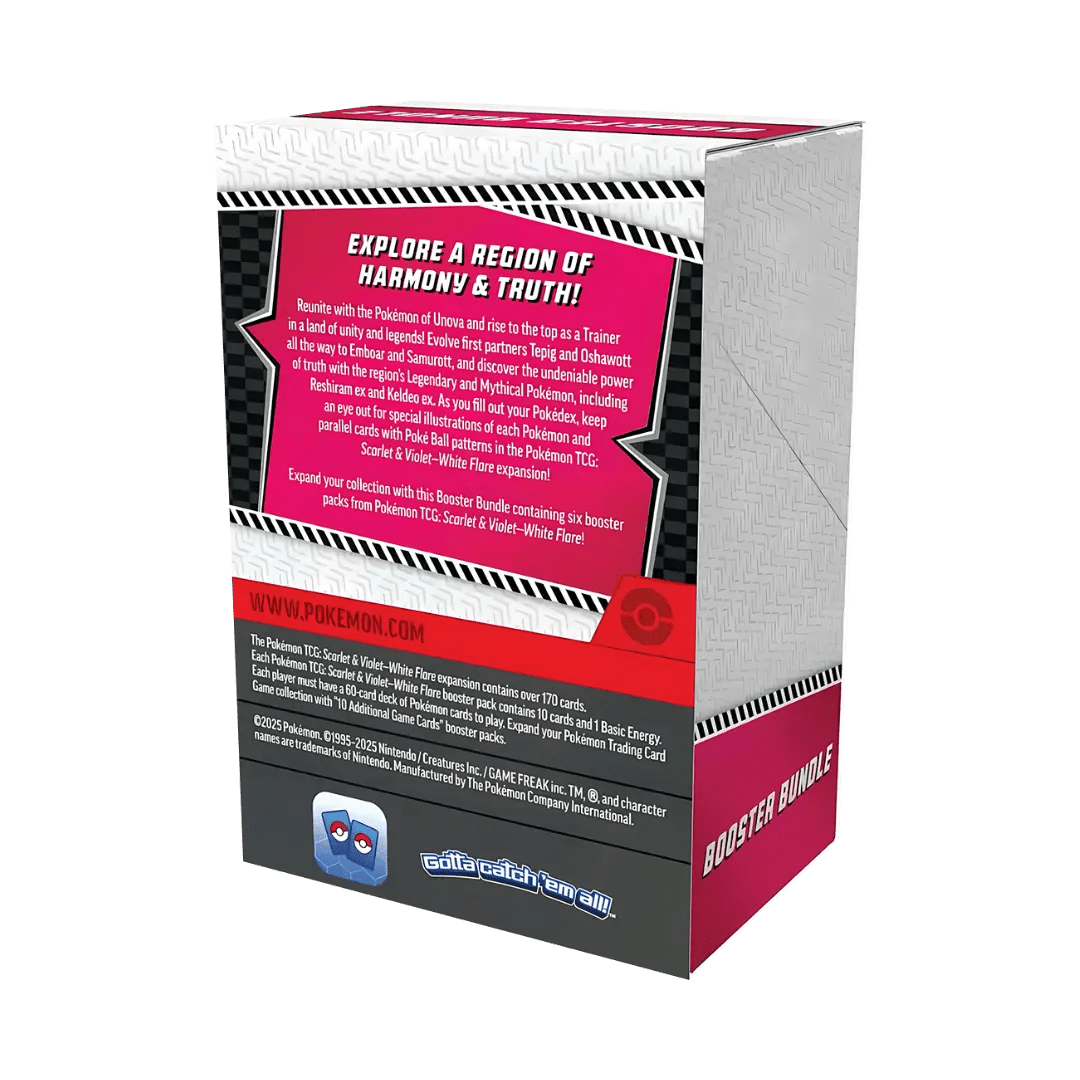 Pokémon - White Flare Booster Bundle Sealed Case - EN - SparkLeaf TCG