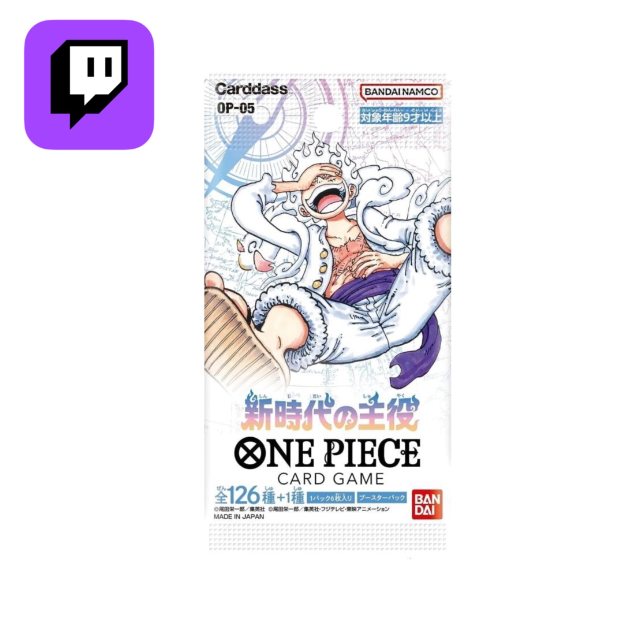 Twitch Stream: One Piece Awakening of the New Era OP - 05 Booster - SparkLeaf TCG