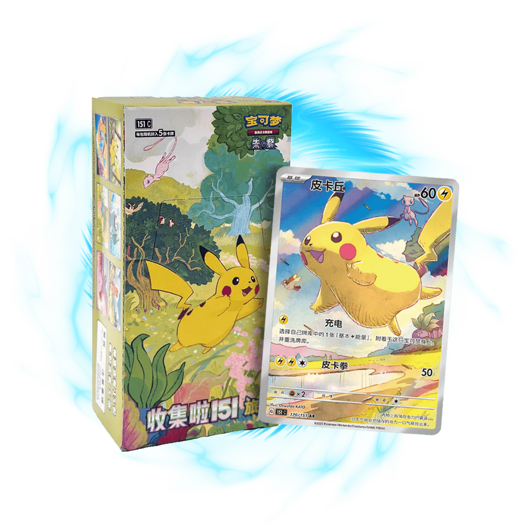 Twitch Stream: Pokémon 151 Journey 151C Box Simplified Chinese - SparkLeaf TCG