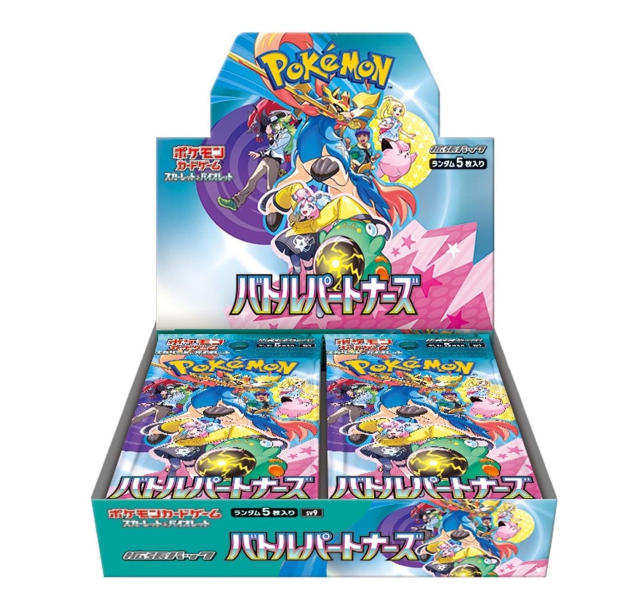 Twitch Stream: Pokémon Battle Partners Booster Display Japanese - SparkLeaf TCG
