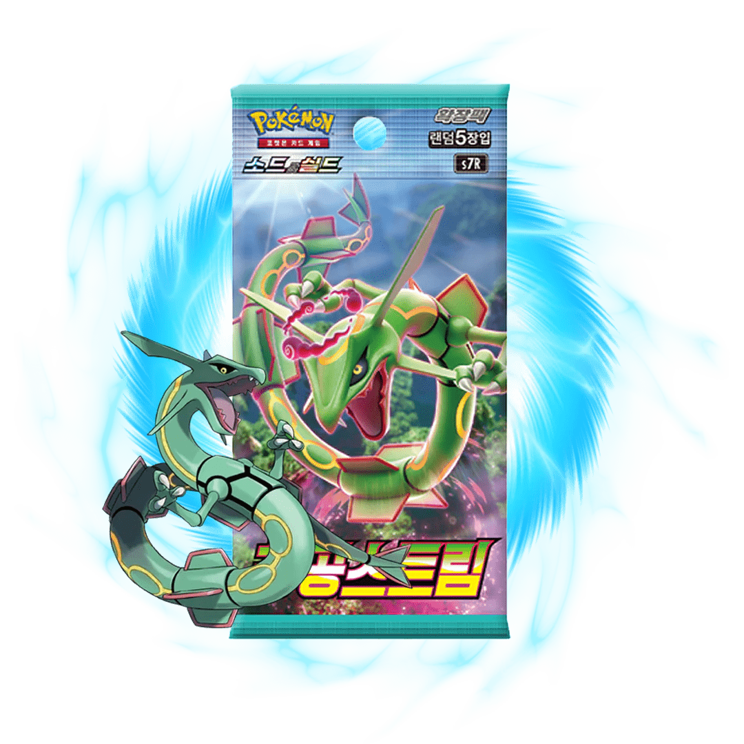 Twitch Stream: Pokémon Blue Sky Stream Booster Korean - SparkLeaf TCG