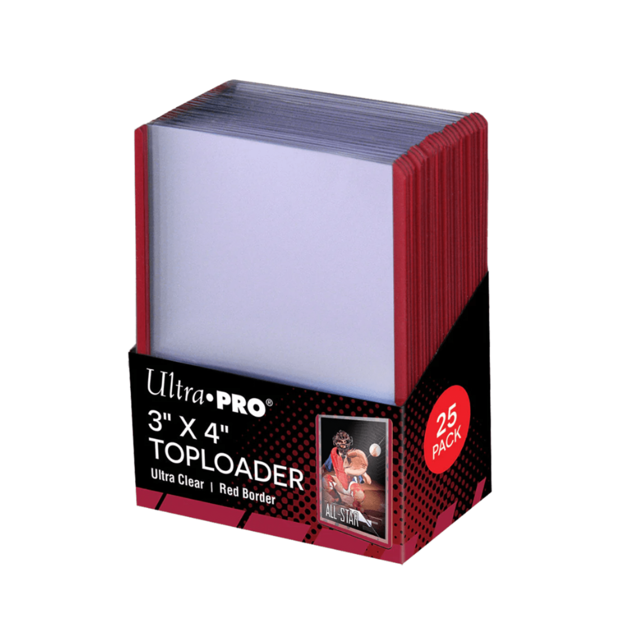 Ultra Pro Toploader 3" x 4" - Regular Toploader (25 Stück) - SparkLeaf TCG