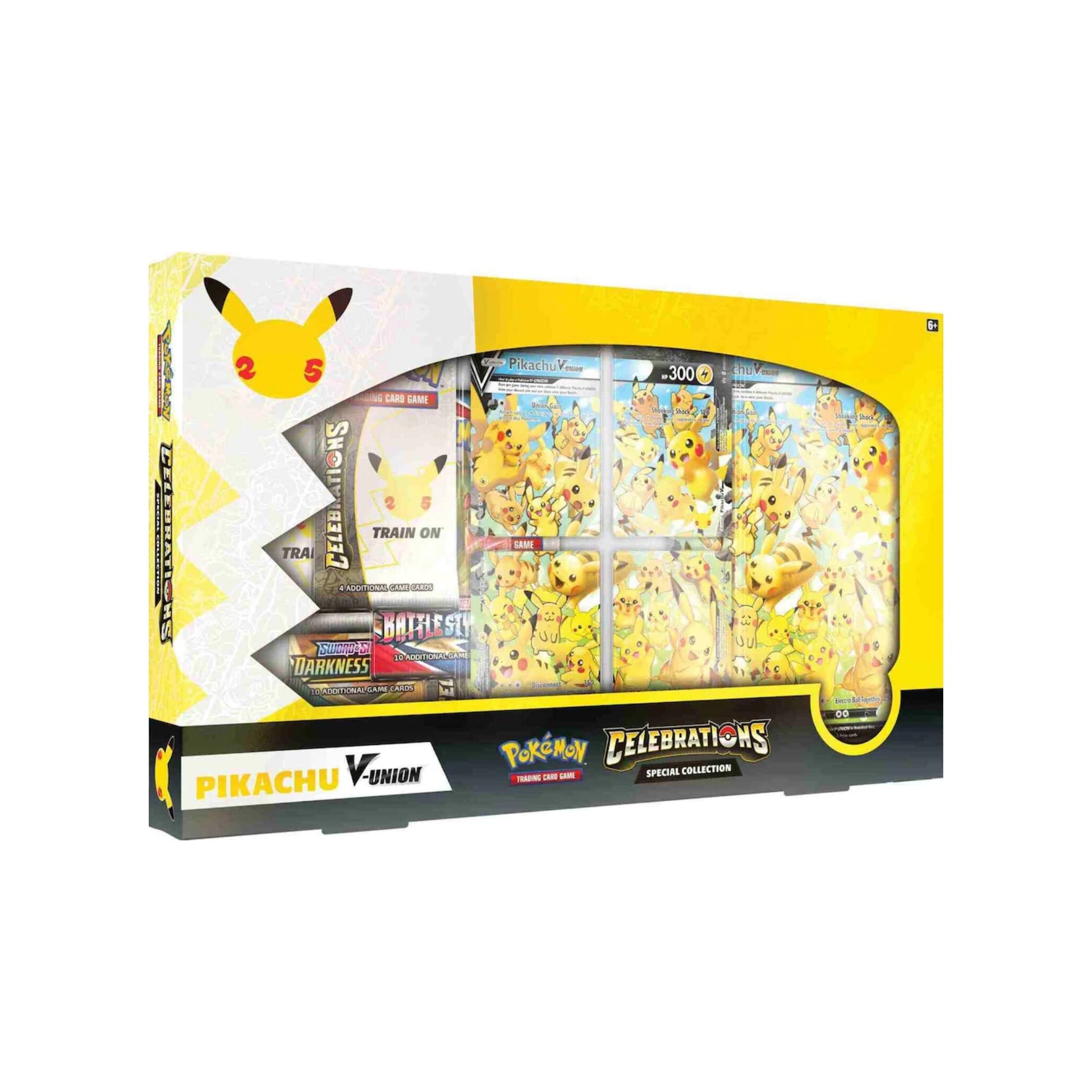 Pokémon - Celebrations Pikachu V-Union Spezial Kollektion - DE - SparkLeaf TCG