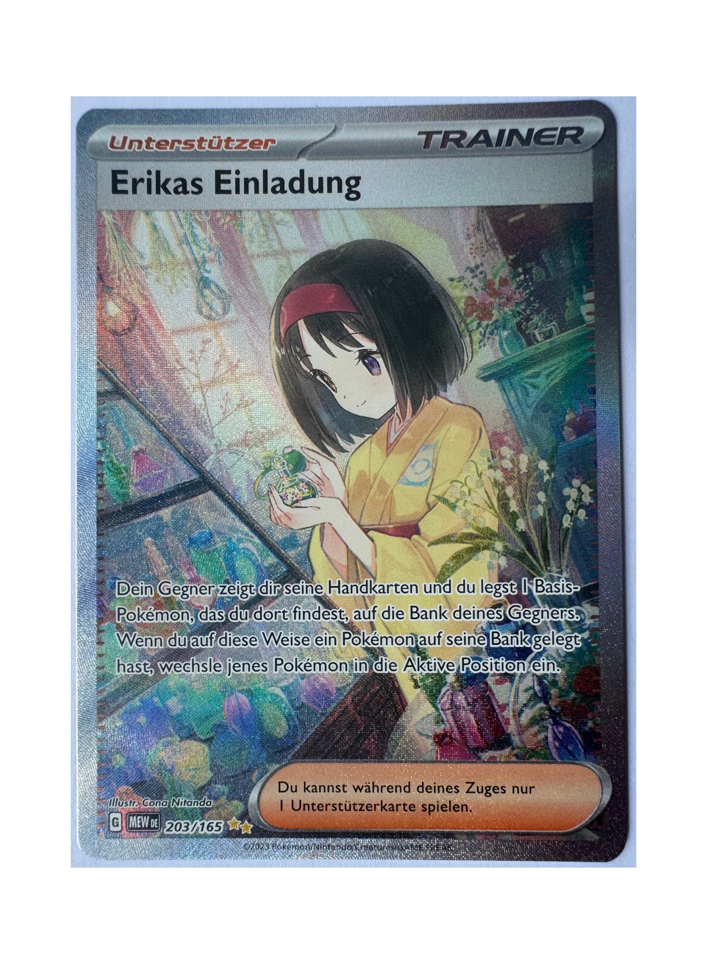 Erikas Invitation 151 SAR - DE - SparkLeaf TCG