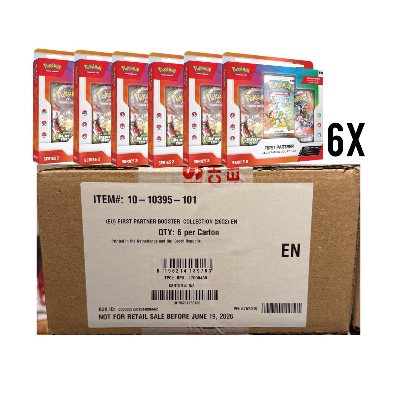 Pokémon - First Partner Illustration Collection Series 2 - Sealed Case - EN