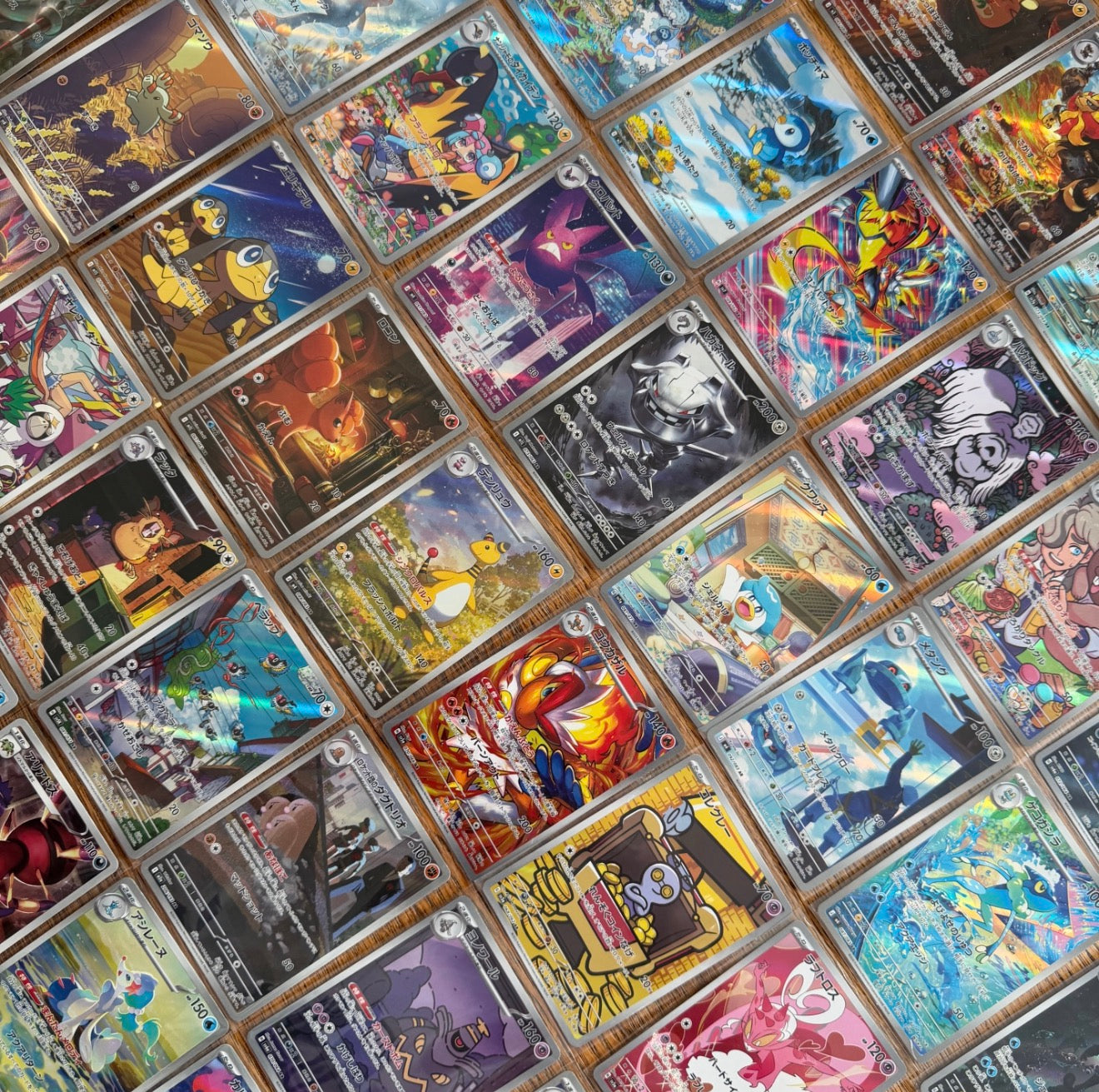 Pokémon 50x Middle Class Art Rare (AR) & CHR Cards Japanese Lot