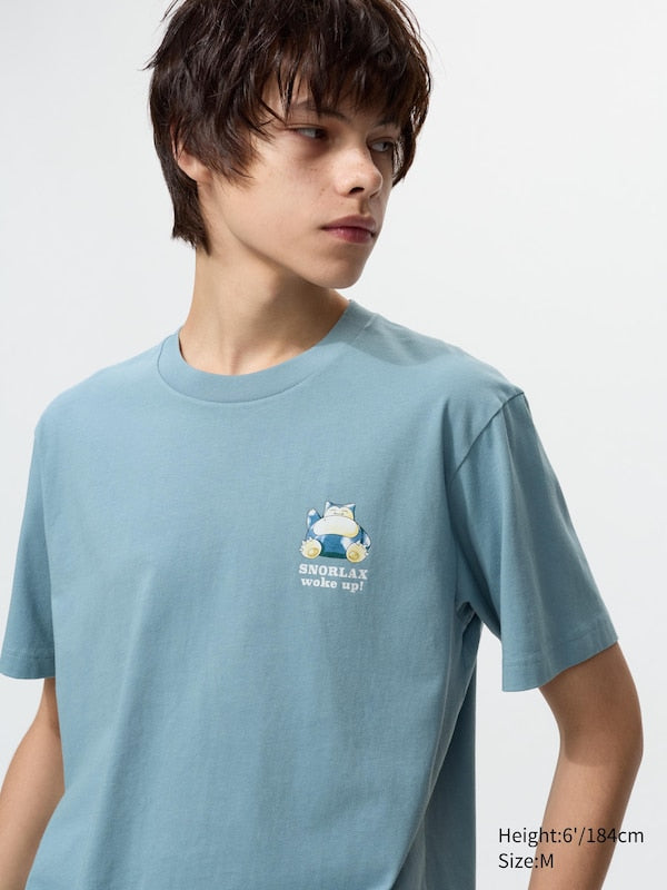 Pokémon 30th Anniversary - UT Short Sleeve Graphic T-shirt - Snorlax