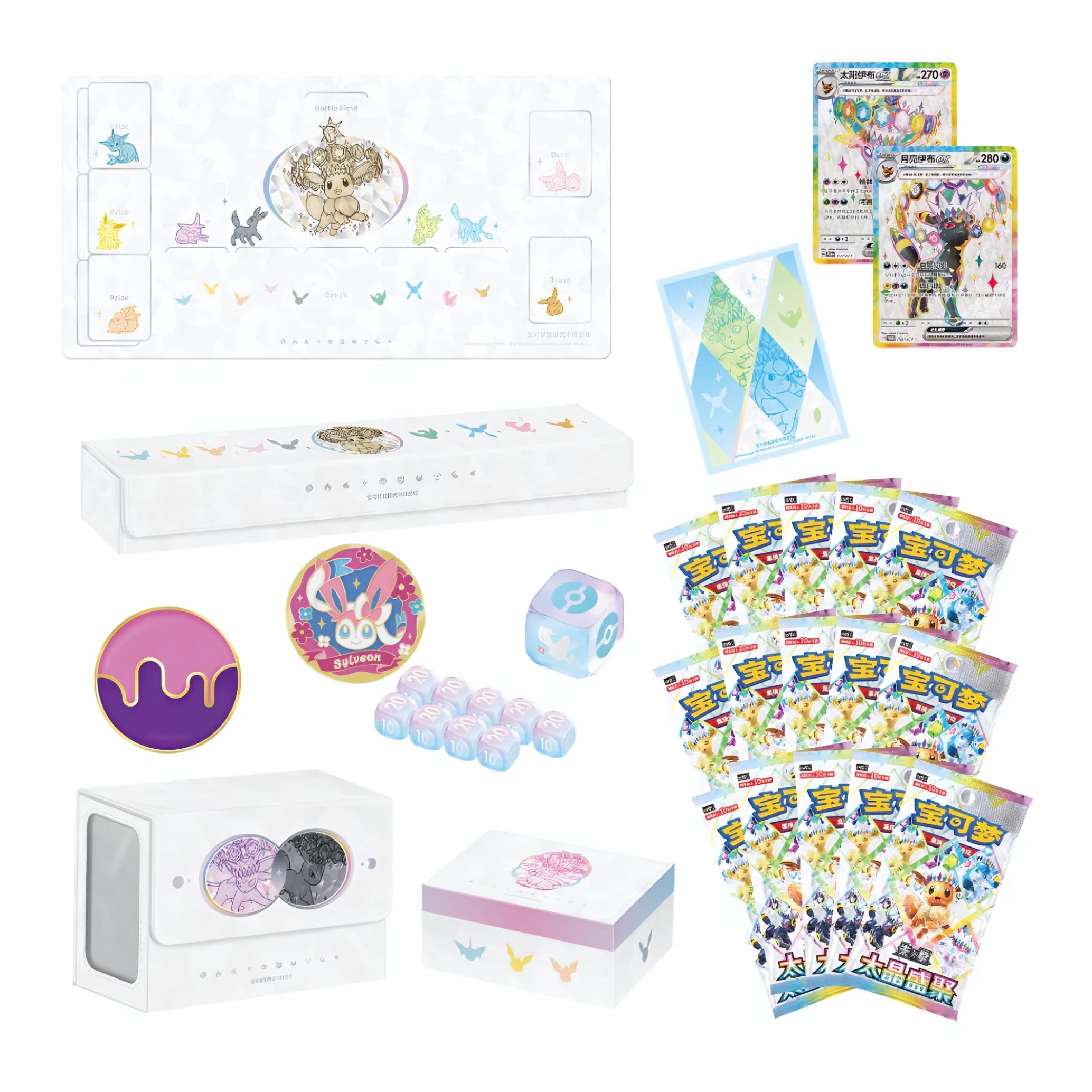 [Pre-Order] Pokémon Terastal Grand Gathering Exclusive Eevelutions Gift Box CSV9.5C - Simplified Chinese