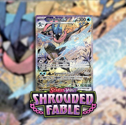 Pokémon - Shrouded Fable Greninja EX Special Illustration Collection - EN - SparkLeaf TCG