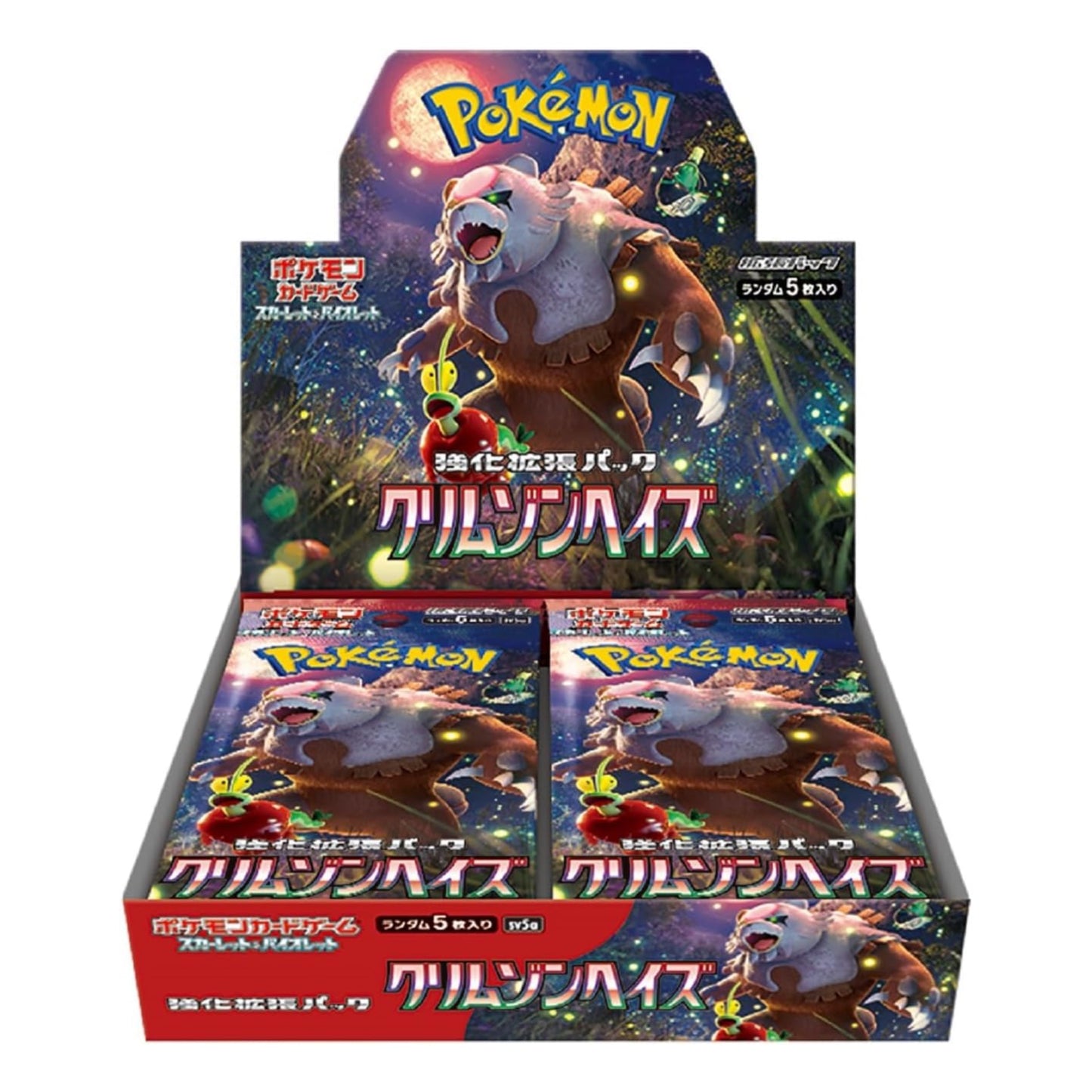 Pokémon Crimson Haze Booster Display Japanese - SparkLeaf TCG