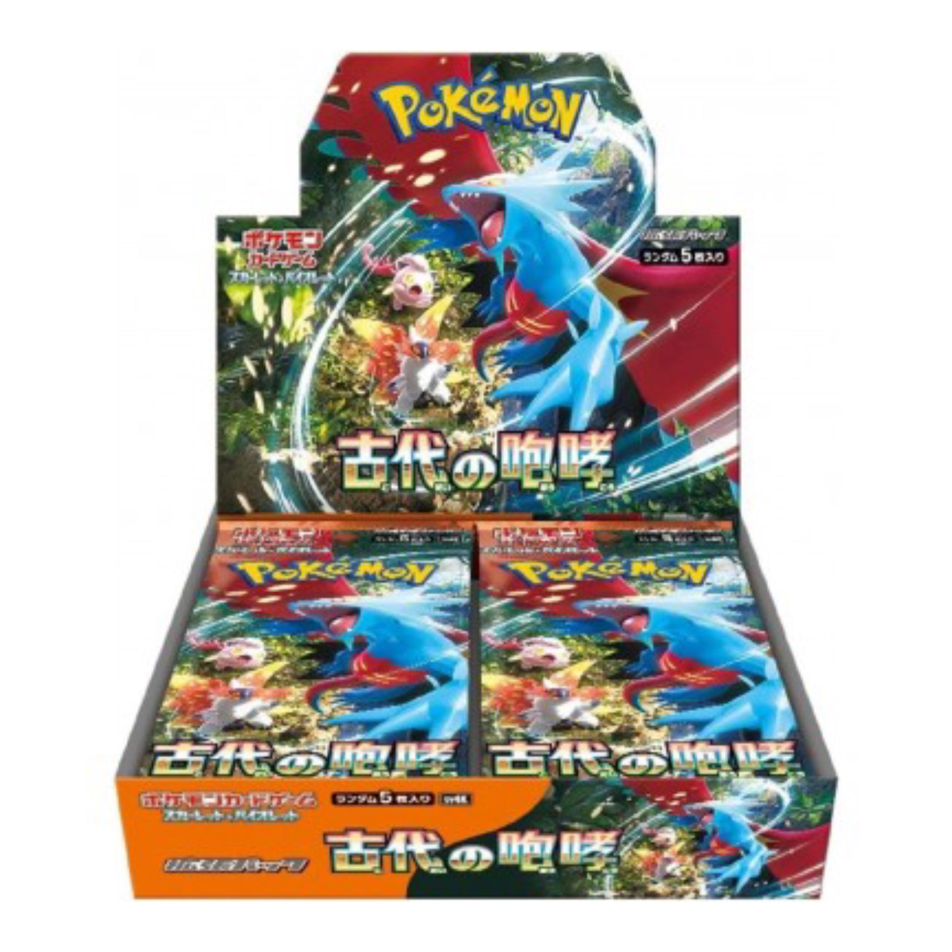 Pokémon Ancient Roar Booster Display Japanese - SparkLeaf TCG