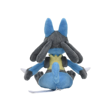 Pokemon Lucario Plushy #448 - Sitting Cuties - SparkLeaf TCG