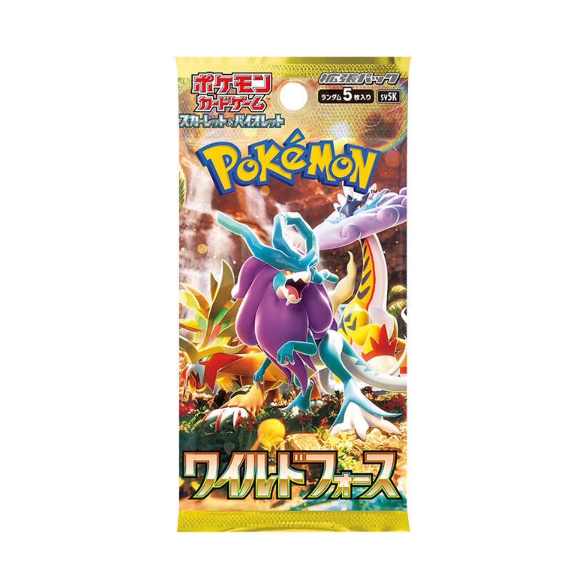 Pokémon Wild Force Booster Japanese - SparkLeaf TCG