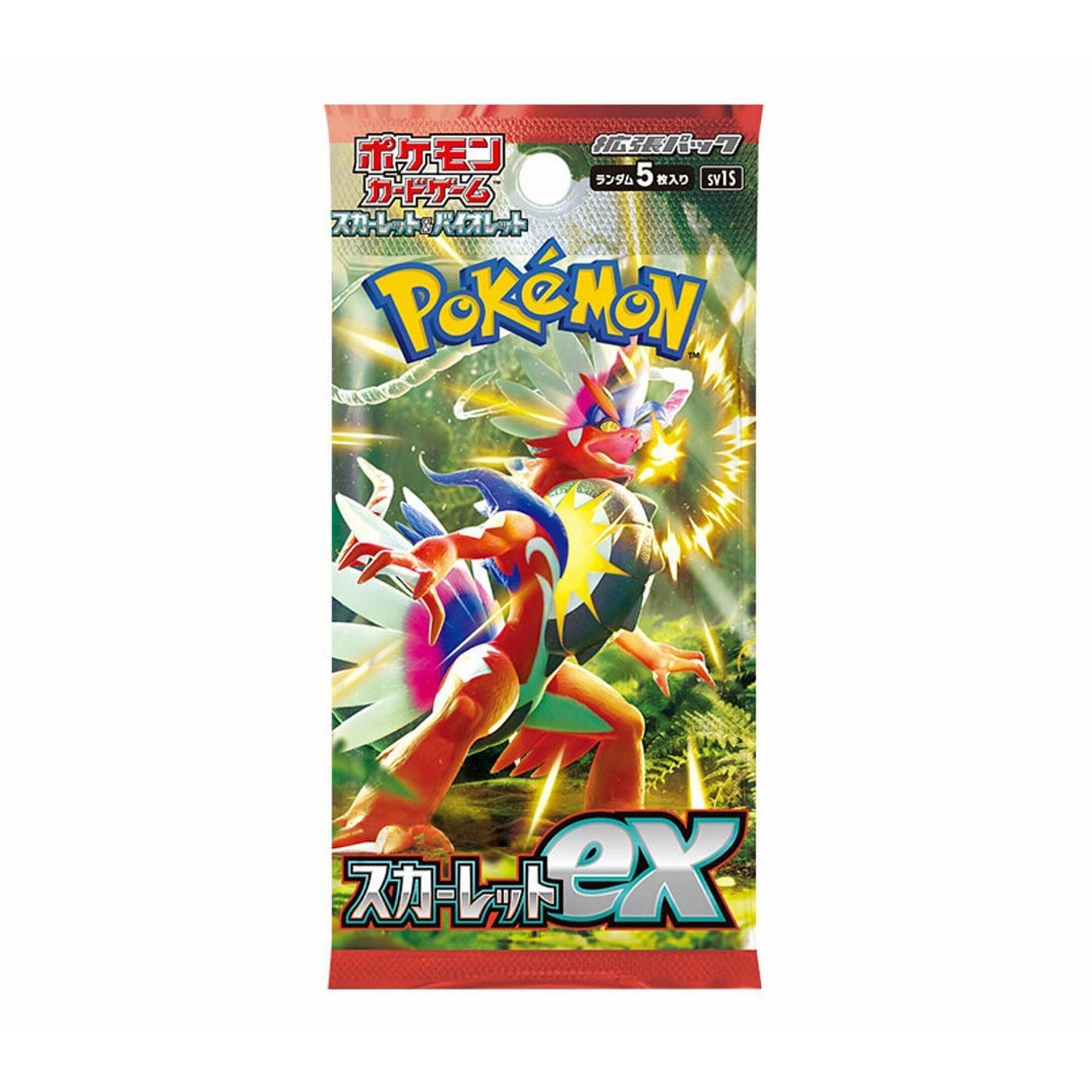 Pokémon Scarlet ex Booster Japanese - SparkLeaf TCG