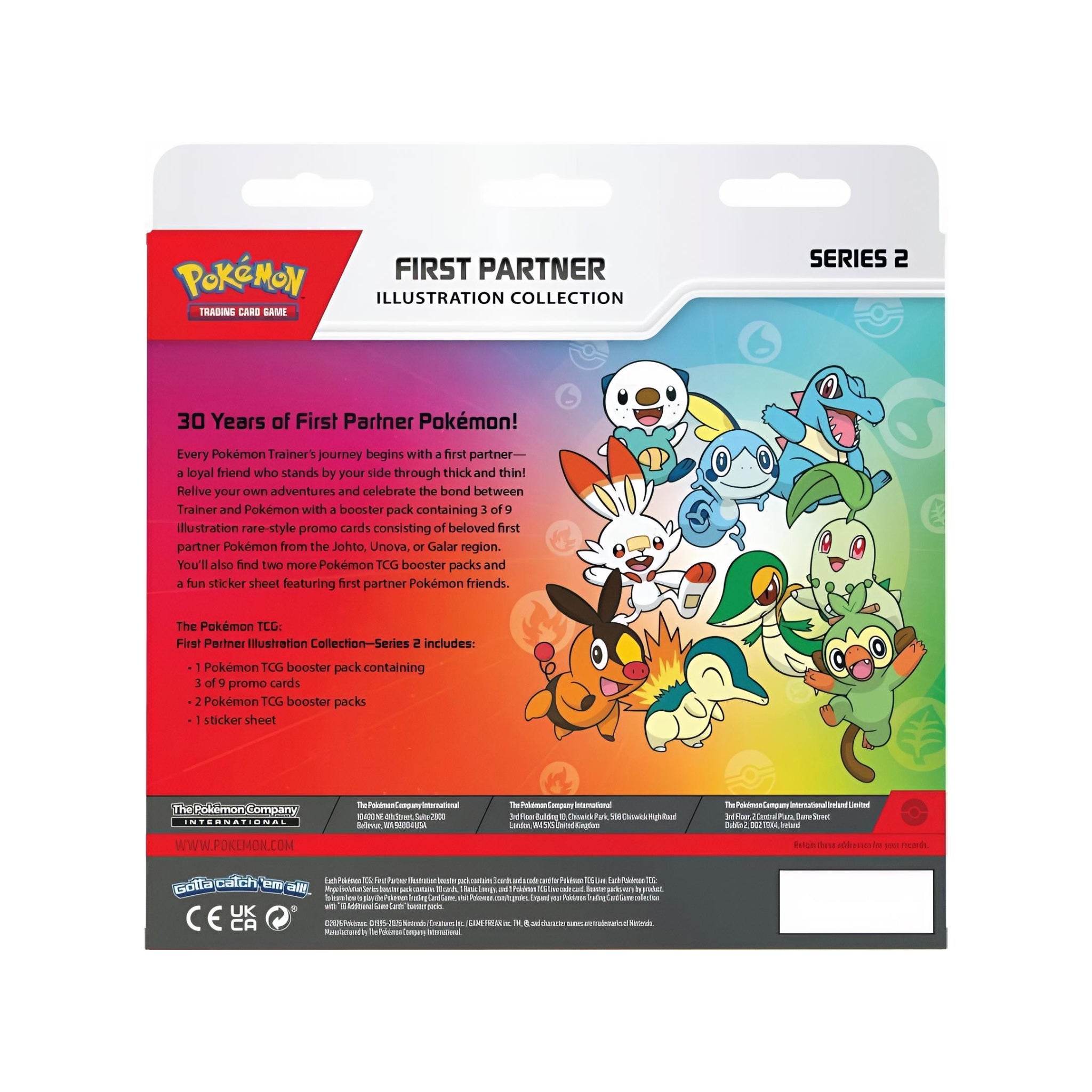 Pokémon - First Partner Illustration Collection (Series 2)