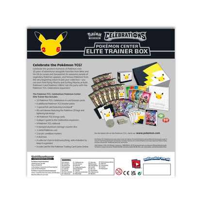 Pokémon - Celebrations Pokémon Center Elite Trainer Box (ETB) - EN - SparkLeaf TCG