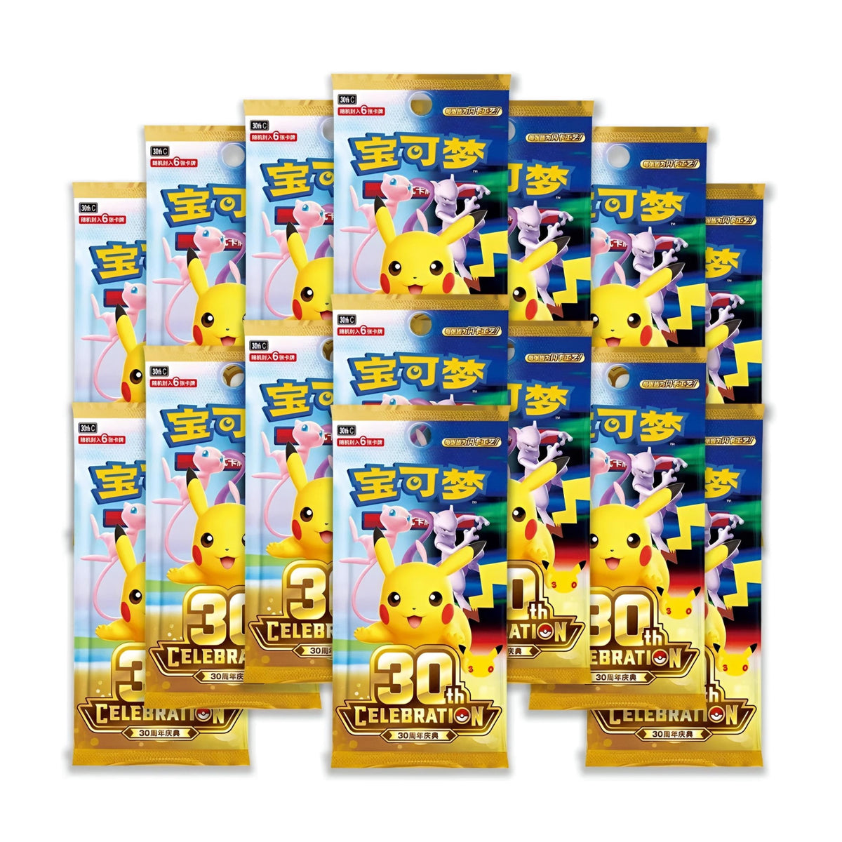 [Pre-Order] Pokémon 30th Celebration Booster Display 30thC - Simplified Chinese