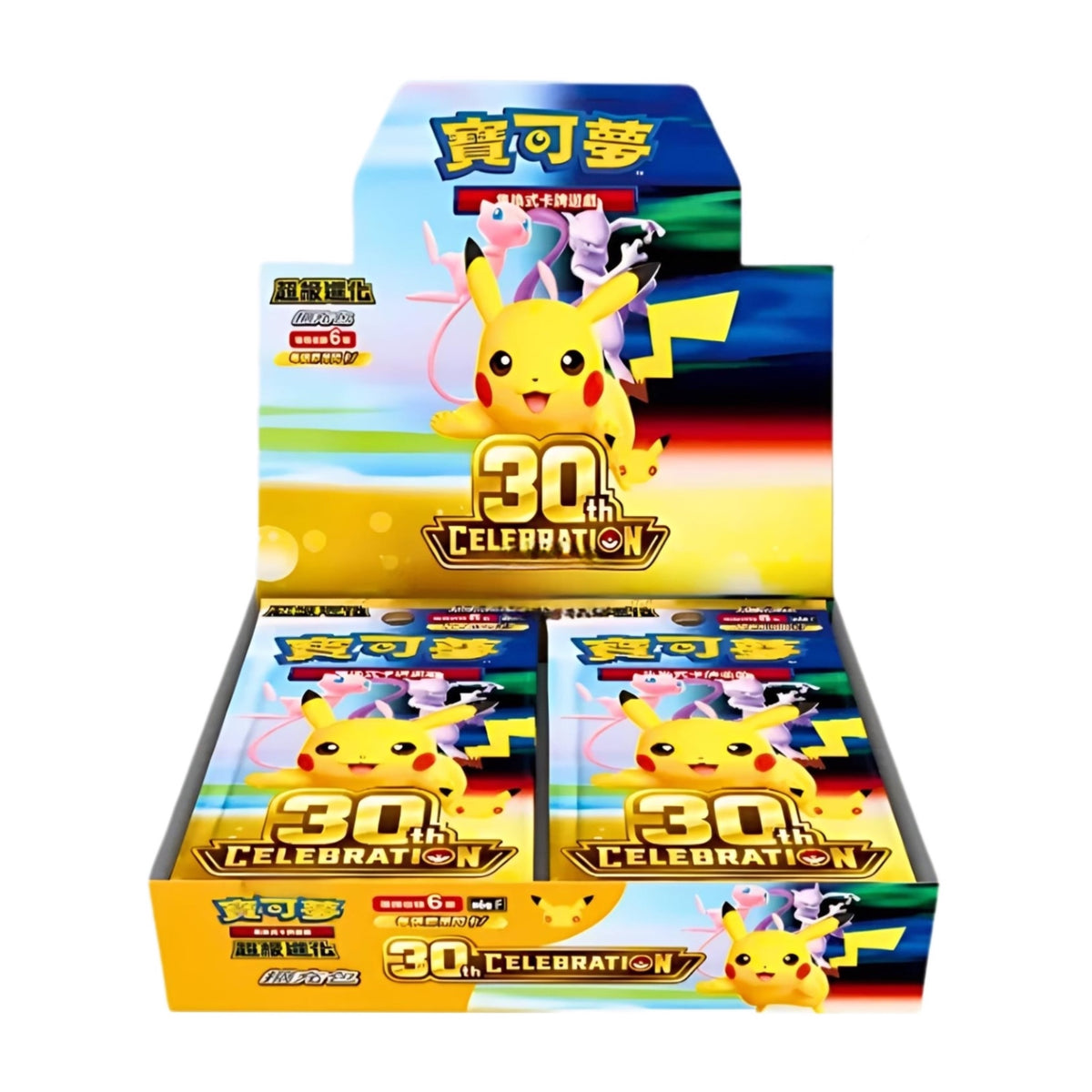 [Pre-Order] Pokémon 30th Celebration Booster Display 30thC - Simplified Chinese