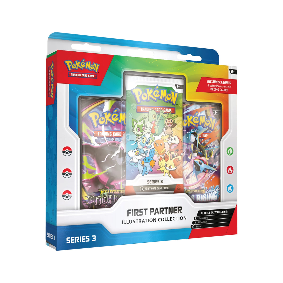 Pokémon - First Partner Illustration Collection Series 3 - Sealed Case - EN