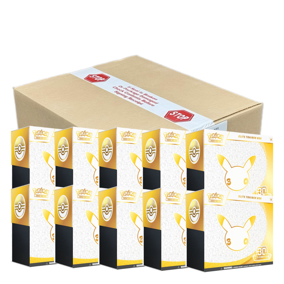 [Pre-Order] Pokémon - 30th Celebration Elite Trainer Box Sealed Case - EN