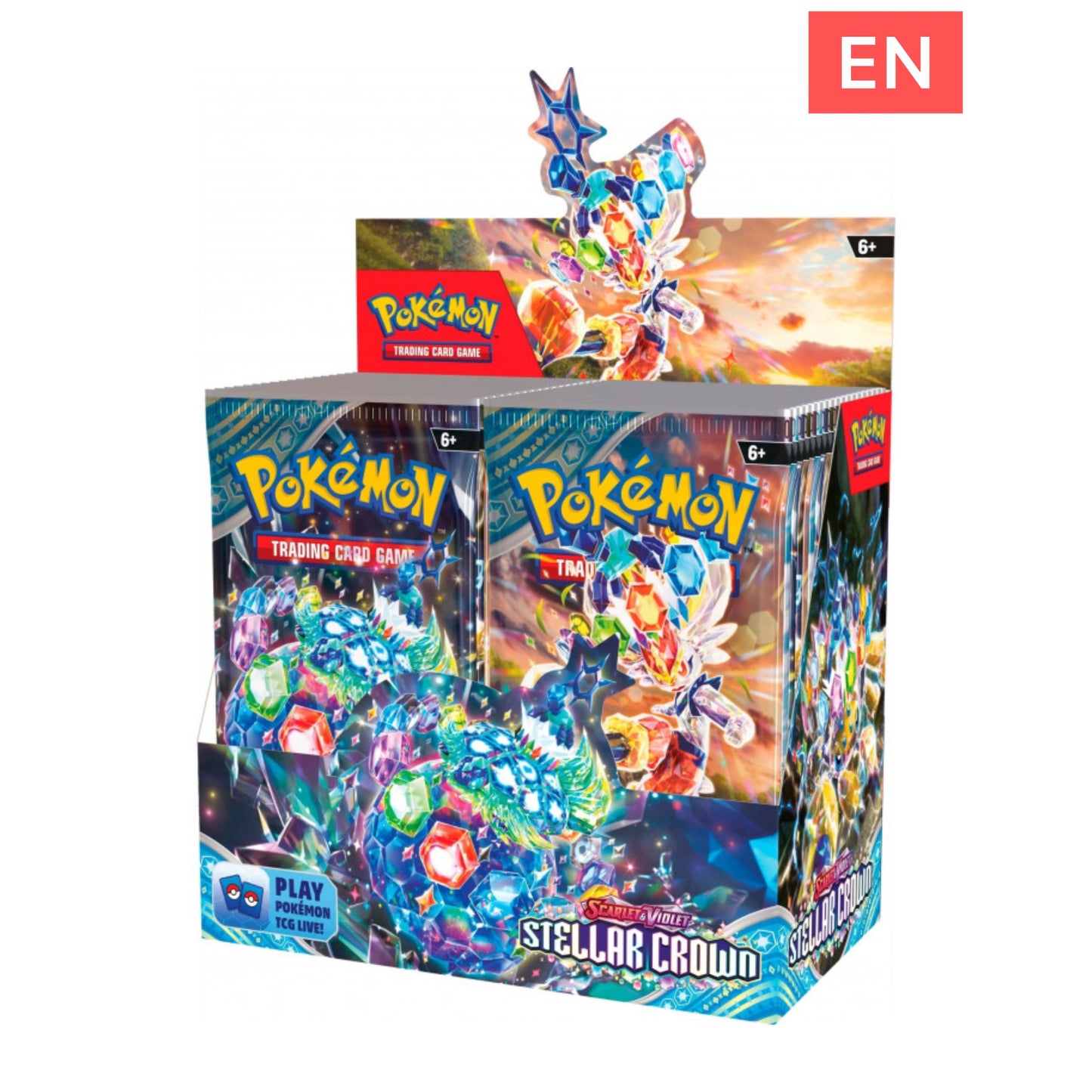 [Pre-Order] Pokémon - Stellar Crown Booster Display - EN - SparkLeaf TCG