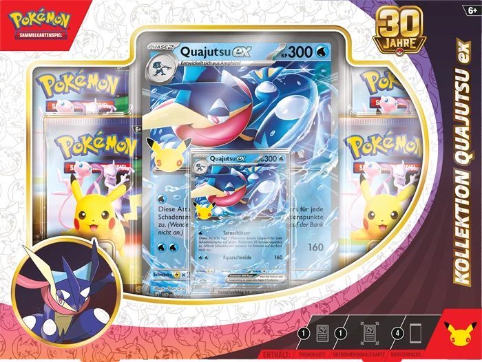 Pokémon - 30th Celebration Greninja ex Box