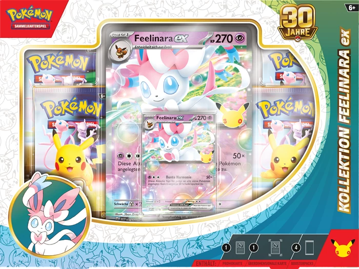 Pokémon - 30th Celebration Sylveon ex Box