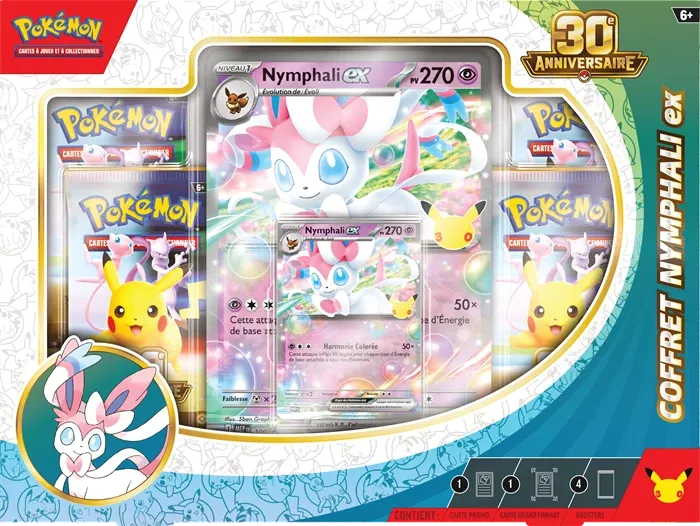 Pokémon - 30th Celebration Sylveon ex Box