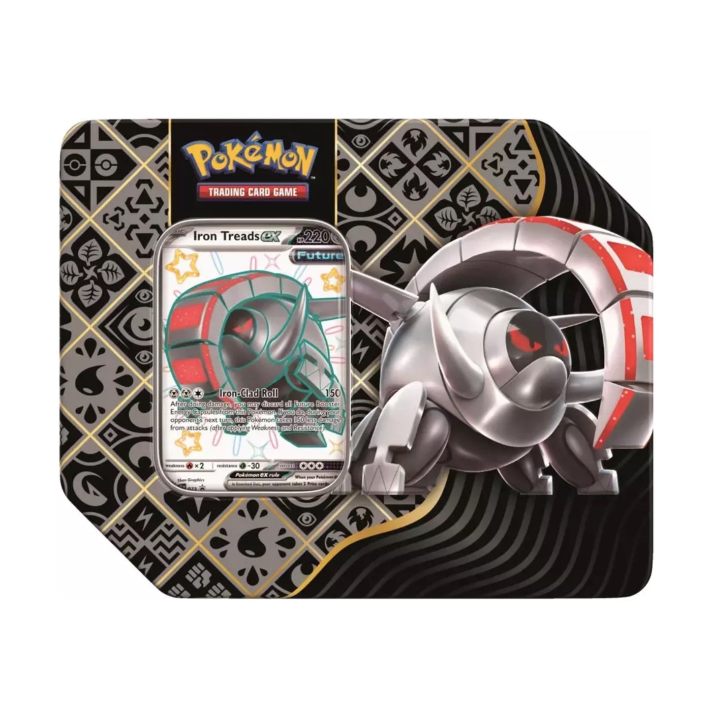 Pokémon - Paldean Fates: Iron Treads ex Tin (US) - EN - SparkLeaf TCG