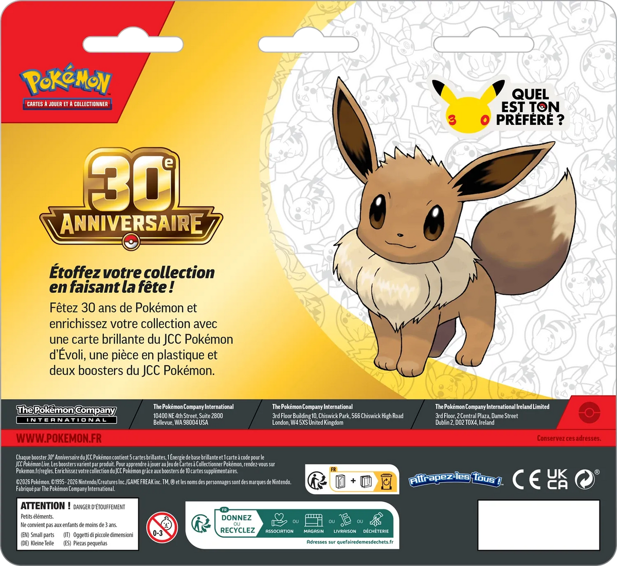 Pokémon - 30th Celebration 2-Pack Blister