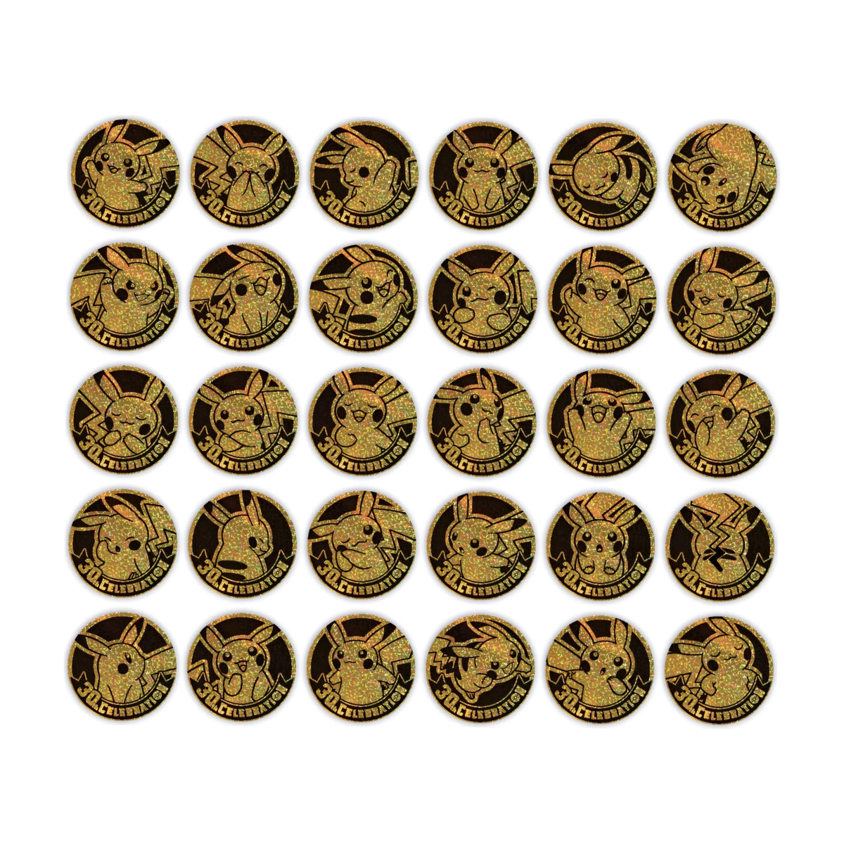 [Pre-Order] Pokémon 30th Celebration Coin Set 30thC - Simplified Chinese