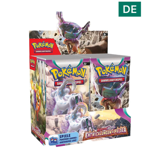 Pokémon - Entwicklungen in Paldea Booster Display - DE - SparkLeaf TCG