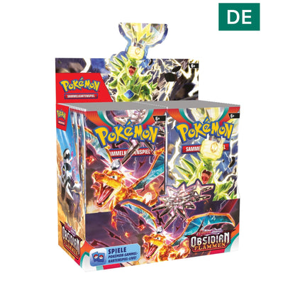 Pokémon Obsidian Flammen Booster Display - DE - SparkLeaf TCG