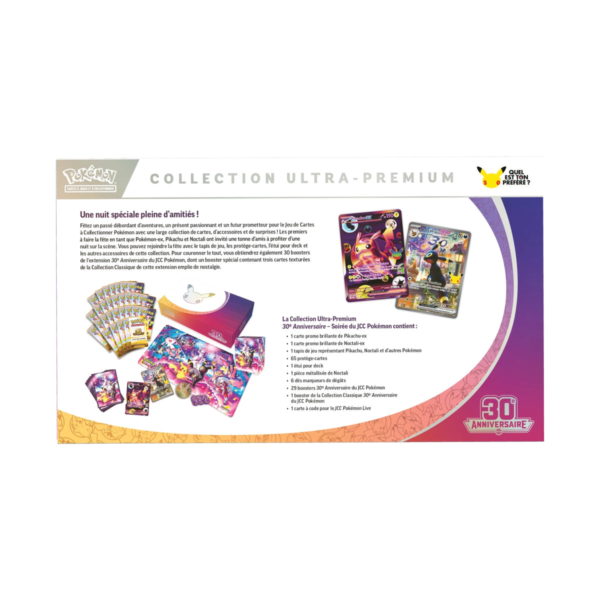 [Pre-Order] Pokémon - 30th Celebration Ultra Premium Collection Night