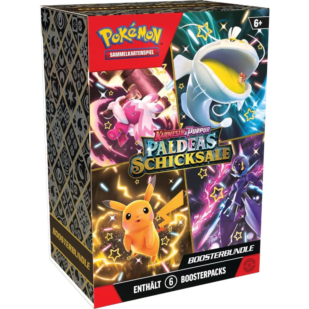 Pokémon - Paldeas Schicksale Booster Bundle Case - DE - SparkLeaf TCG