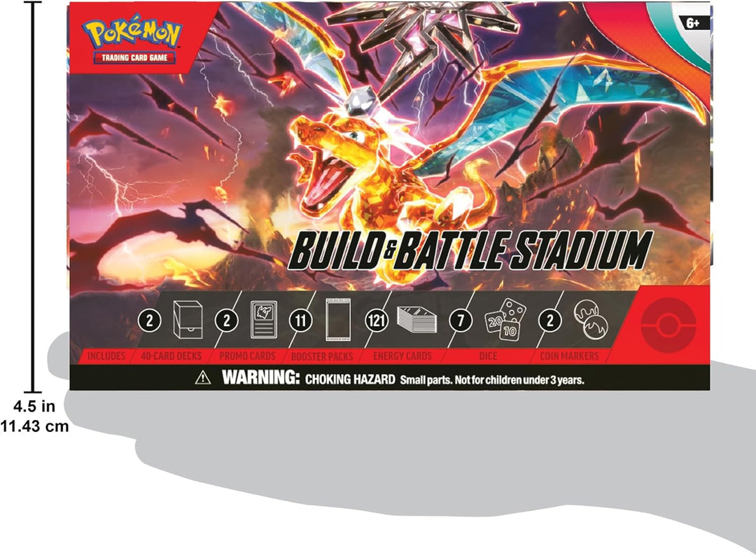 Pokémon - Obsidian Flammen Build & Battle Stadion - DE - SparkLeaf TCG