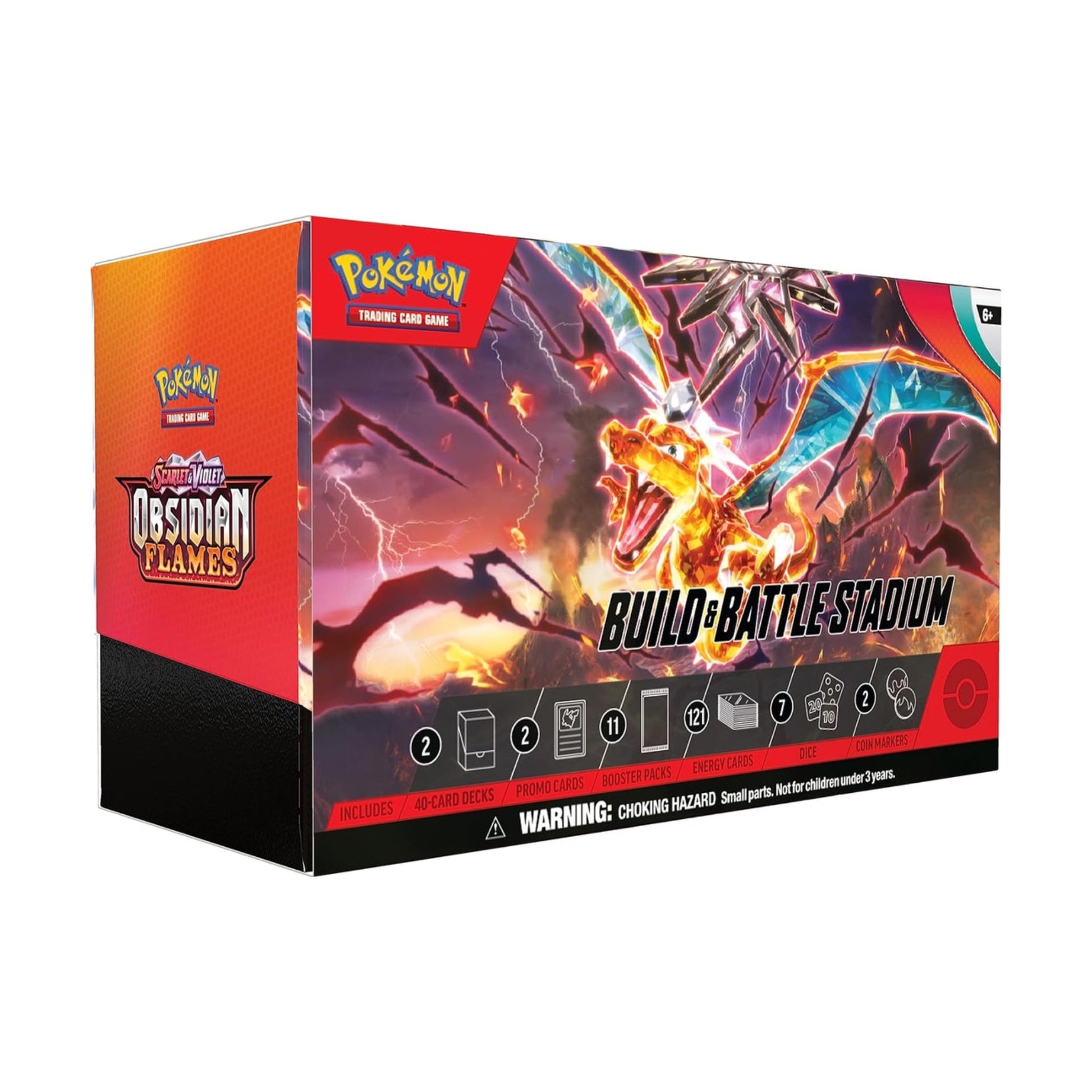 Pokémon - Obsidian Flammen Build & Battle Stadion - DE - SparkLeaf TCG