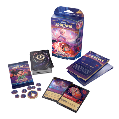 Disney Lorcana: Shimmering Skies Starter Deck Amethyst Ruby - EN - SparkLeaf TCG