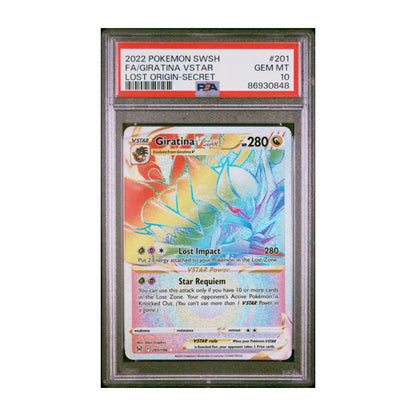 Pokémon Giratina VSTAR 2022 PSA 10 Lost Origin HR - SparkLeaf TCG