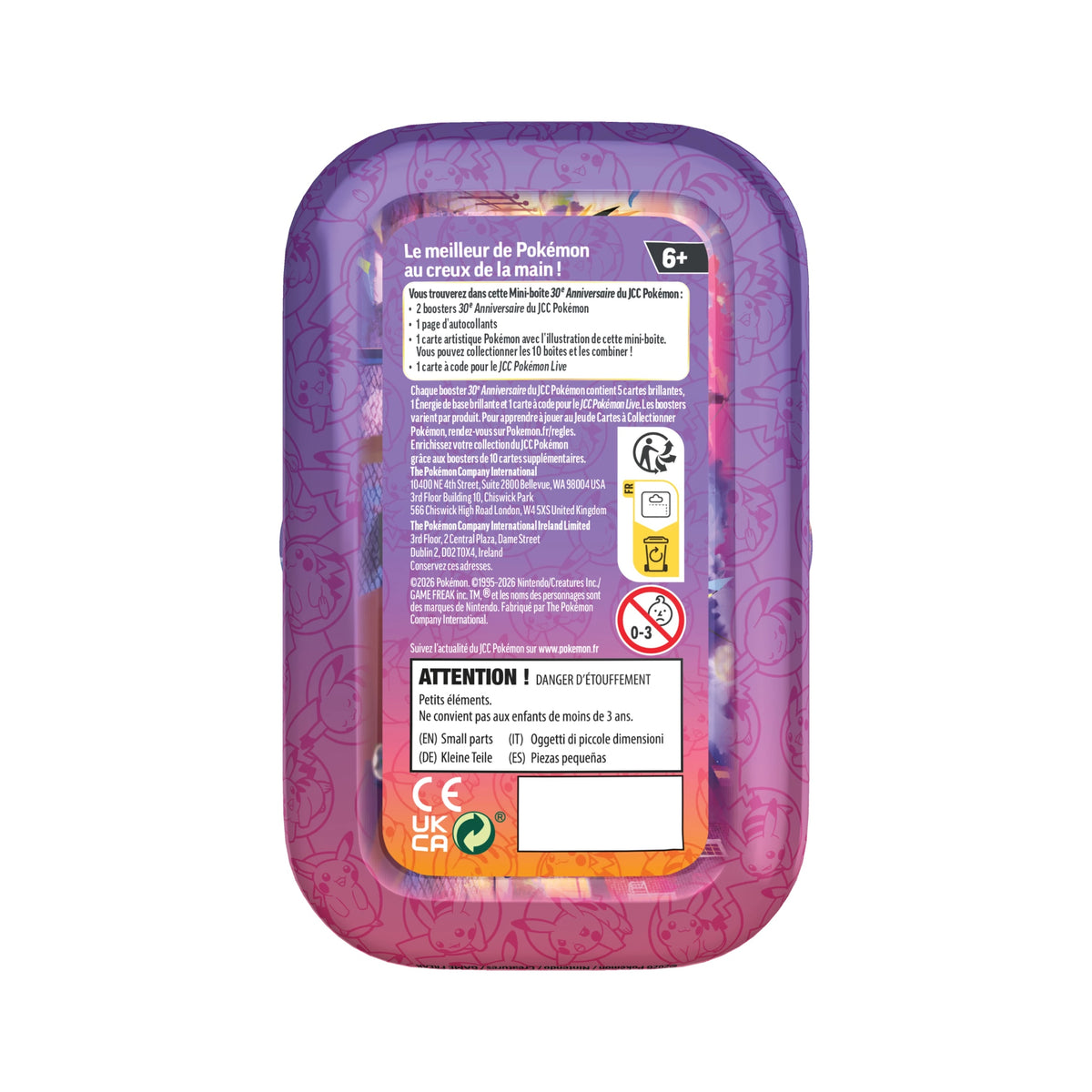 Pokémon - 30th Celebration Mini Tin