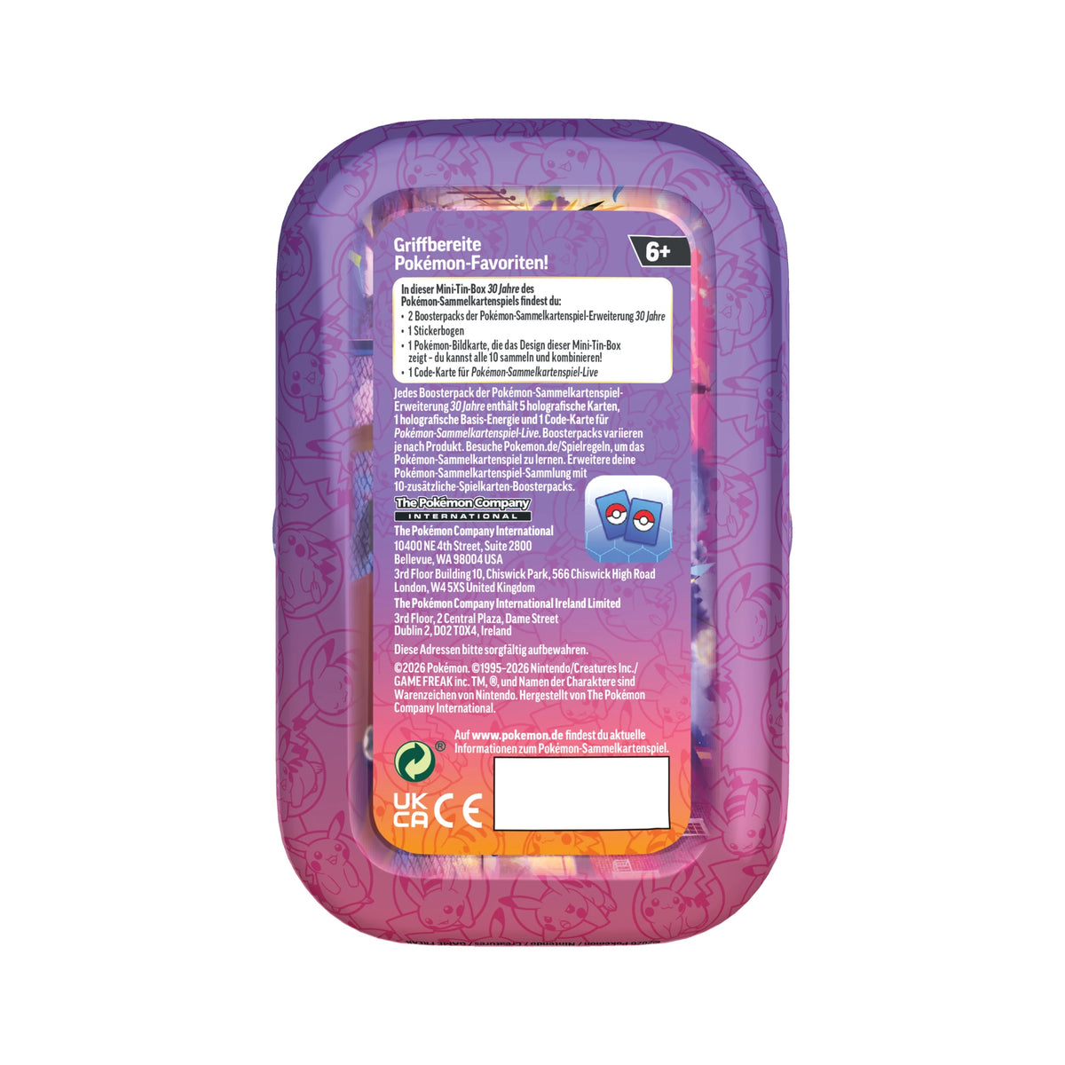 Pokémon - 30th Celebration Mini Tin