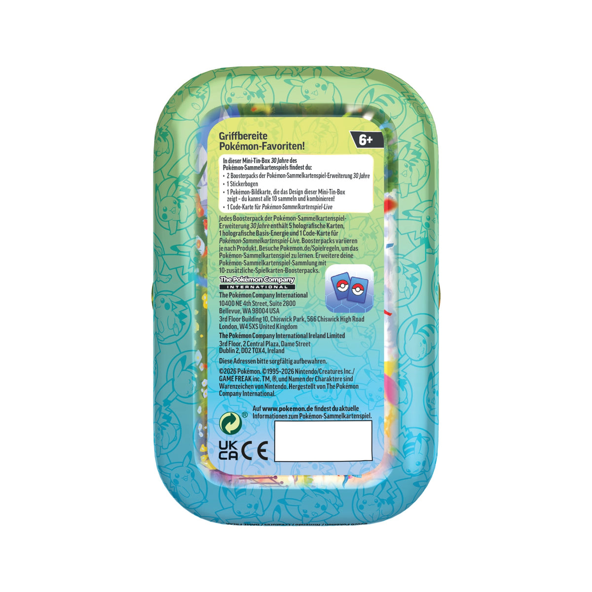 Pokémon - 30th Celebration Mini Tin